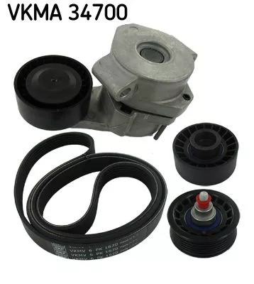 V-ribbed Belt Set SKF VKMA 34700)