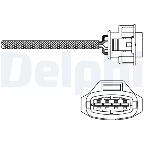 Oxygen Sensor DELPHI ES10792-12B1)