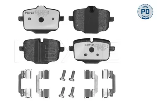 Brake Pad Set, disc brake MEYLE 025 247 0318/PD)