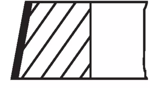 Piston Ring Set MAHLE 033 19 N0)