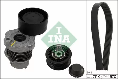 V-ribbed Belt Set Schaeffler INA 529 0187 10)