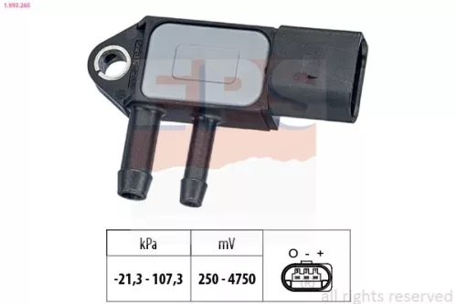 Air Pressure Sensor, altitude adaption EPS 1.993.265)