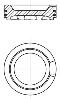 Piston MAHLE 033 14 00)