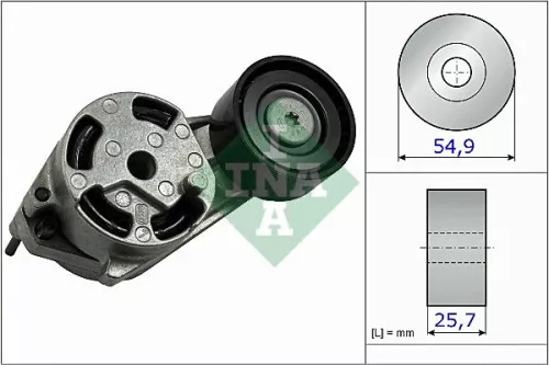 Belt Tensioner, V-ribbed belt Schaeffler INA 534 0516 10)