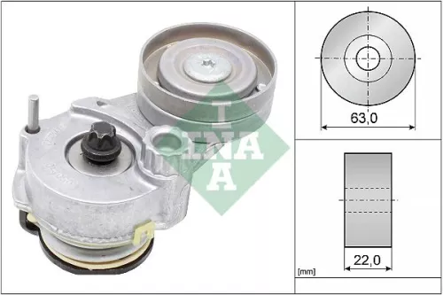 Belt Tensioner, V-ribbed belt Schaeffler INA 534 0147 10)