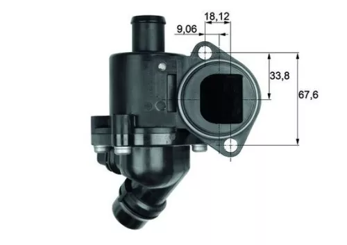 Thermostat, coolant MAHLE TM 3 100)