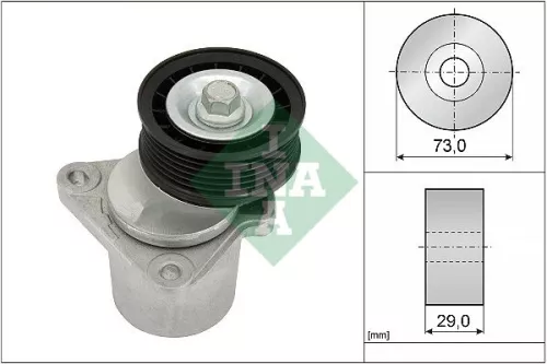 Belt Tensioner, V-ribbed belt Schaeffler INA 534 0128 20)