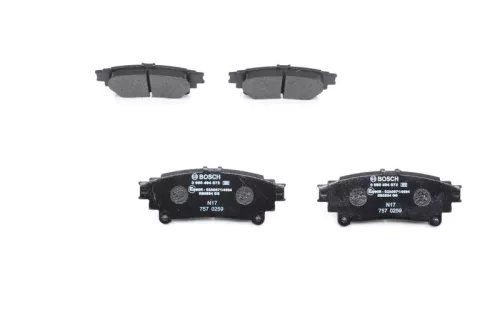 Brake Pad Set, disc brake BOSCH 0 986 494 873)