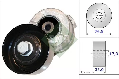 Belt Tensioner, V-ribbed belt Schaeffler INA 534 0341 10)