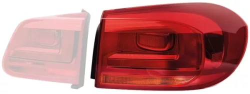 Tail Light Assembly HELLA 2SD 010 738-091)