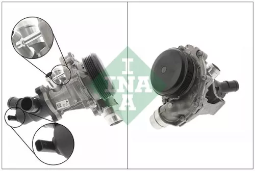 Water Pump, engine cooling Schaeffler INA 538 0731 10)