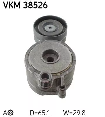 Belt Tensioner, V-ribbed belt SKF VKM 38526)