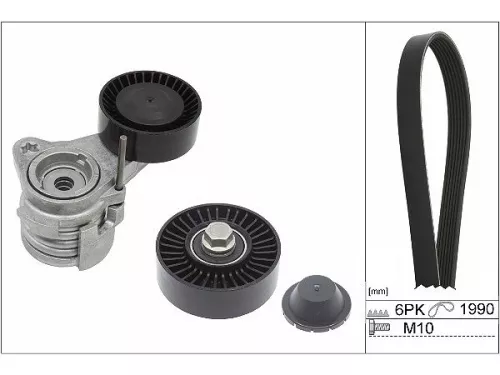 V-ribbed Belt Set Schaeffler INA 529 0043 10)