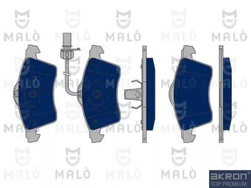 Brake Pad Set, disc brake HANS 1050126)