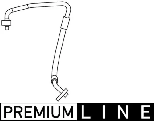 High-pressure Line, air conditioning MAHLE AP 84 000P)