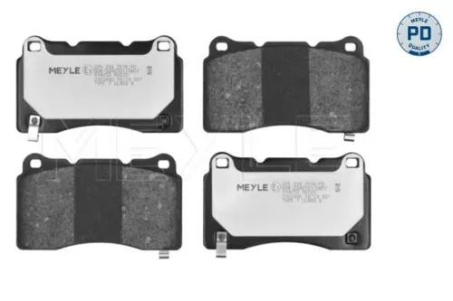 Brake Pad Set, disc brake MEYLE 025 233 2516/PD)