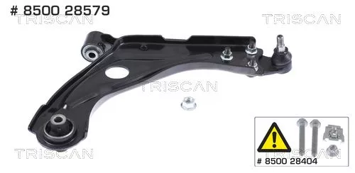Control/Trailing Arm, wheel suspension TRISCAN 8500 28579)