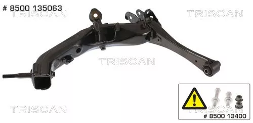 Control/Trailing Arm, wheel suspension TRISCAN 8500 135063)