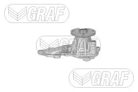 Water Pump, engine cooling GRAF PA1411)