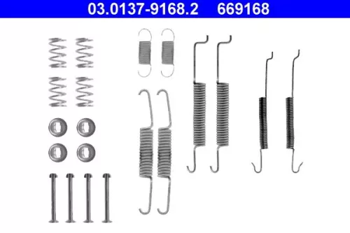 Accessory Kit, brake shoes ATE 03.0137-9168.2)