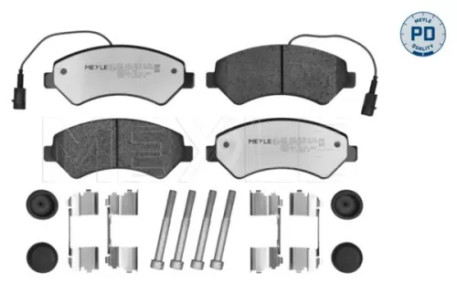 Brake Pad Set, disc brake MEYLE 025 244 6619-2/PD)