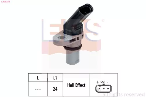 Sensor, engine speed EPS 1.953.778)