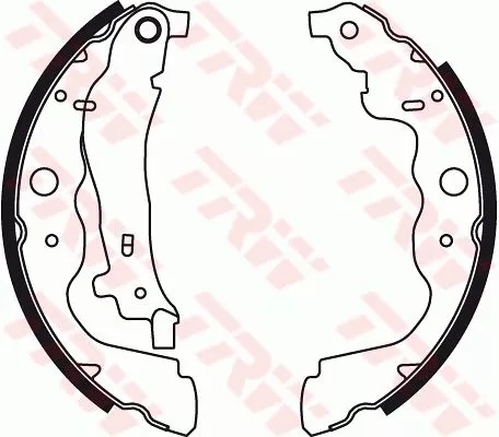 Brake Shoe Set TRW GS8780)