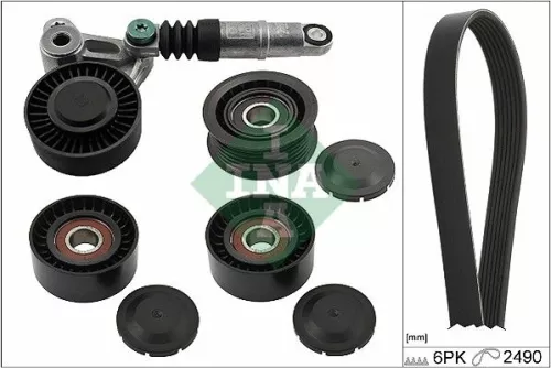 V-ribbed Belt Set Schaeffler INA 529 0209 10)