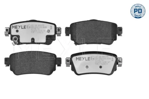 Brake Pad Set, disc brake MEYLE 025 259 6515/PD)