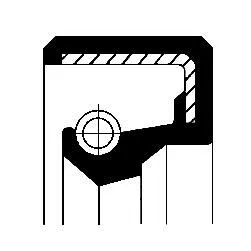 Shaft Seal, steering gear CORTECO 12010794B)