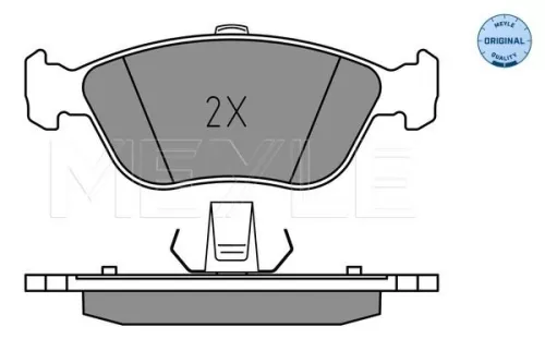 Brake Pad Set, disc brake MEYLE 025 214 9219)