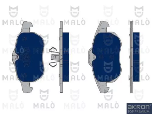 Brake Pad Set, disc brake HANS 1050127)