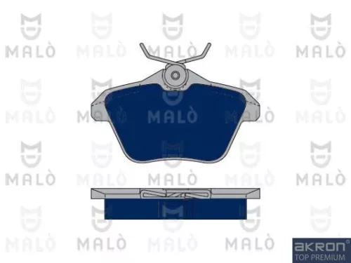 Brake Pad Set, disc brake HANS 1050131)