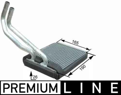 Heat Exchanger, interior heating MAHLE AH 177 000P)