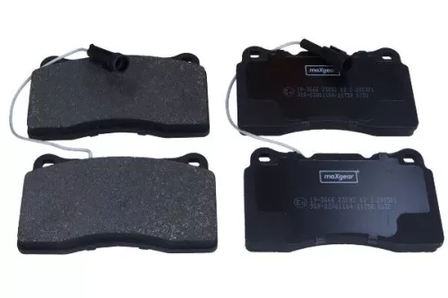 Brake Pad Set, disc brake MAXGEAR 19-3666)