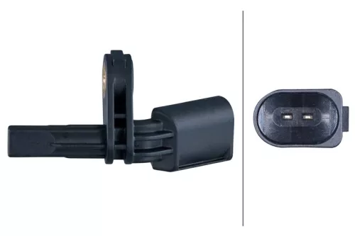 Sensor, wheel speed HELLA 6PU 012 039-021)