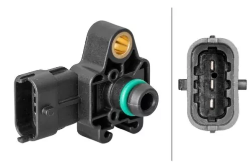Sensor, boost pressure HELLA 6PP 358 152-091)