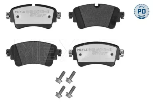 Brake Pad Set, disc brake MEYLE 025 223 0817/PD)
