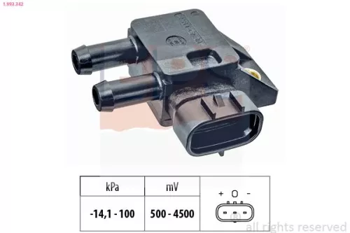Air Pressure Sensor, altitude adaption EPS 1.993.342)