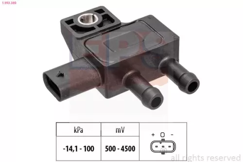 Air Pressure Sensor, altitude adaption EPS 1.993.389)