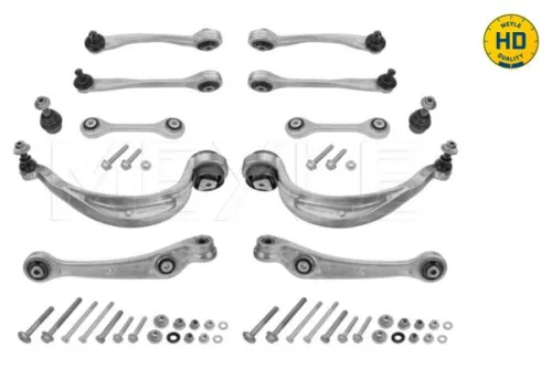 Control/Trailing Arm Kit, wheel suspension MEYLE 116 050 0223/HD)