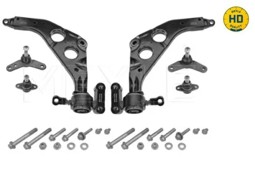 Control/Trailing Arm Kit, wheel suspension MEYLE 316 050 0070/HD)