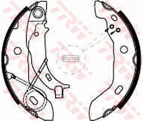 Brake Shoe Set TRW GS8627)