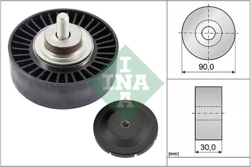 Deflection/Guide Pulley, V-ribbed belt Schaeffler INA 532 0752 10)