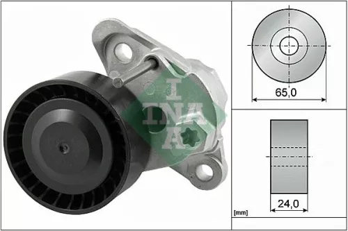 Belt Tensioner, V-ribbed belt Schaeffler INA 534 0497 10)