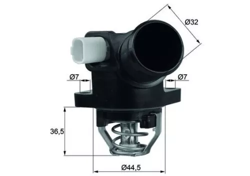 Thermostat, coolant MAHLE TM 32 103)