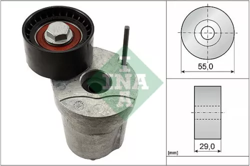 Belt Tensioner, V-ribbed belt Schaeffler INA 534 0320 10)