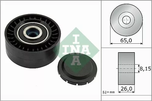 Deflection/Guide Pulley, V-ribbed belt Schaeffler INA 532 0564 10)