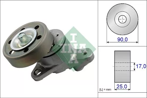 Belt Tensioner, V-ribbed belt Schaeffler INA 534 0437 10)