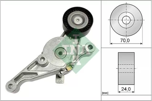 Belt Tensioner, V-ribbed belt Schaeffler INA 534 0151 10)